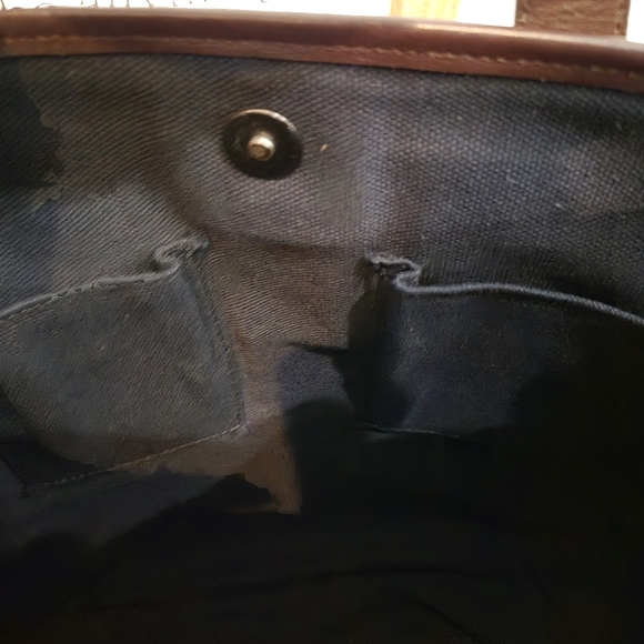 Burberry Haymarket Tote Bag Beige and Brown Check Tote, Authentic - Picture 9 of 9